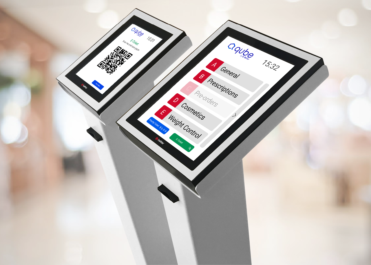 Ticket Kiosk at a store
